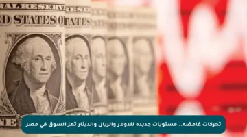 تحركات غامضة.. مستويات جديدة للدولار والريال والدينار تهز السوق في مصر